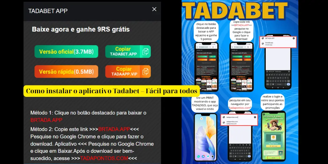 Como instalar o aplicativo Tadabet – Fácil para todos (1)